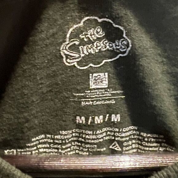The Simpsons Dark Green T-Shirt - Picture 4 of 5